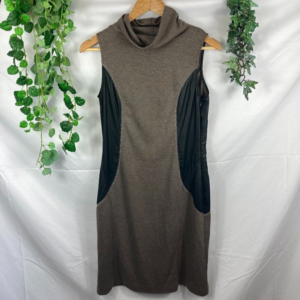Tuzzi cowl neck sleeveless dress 8